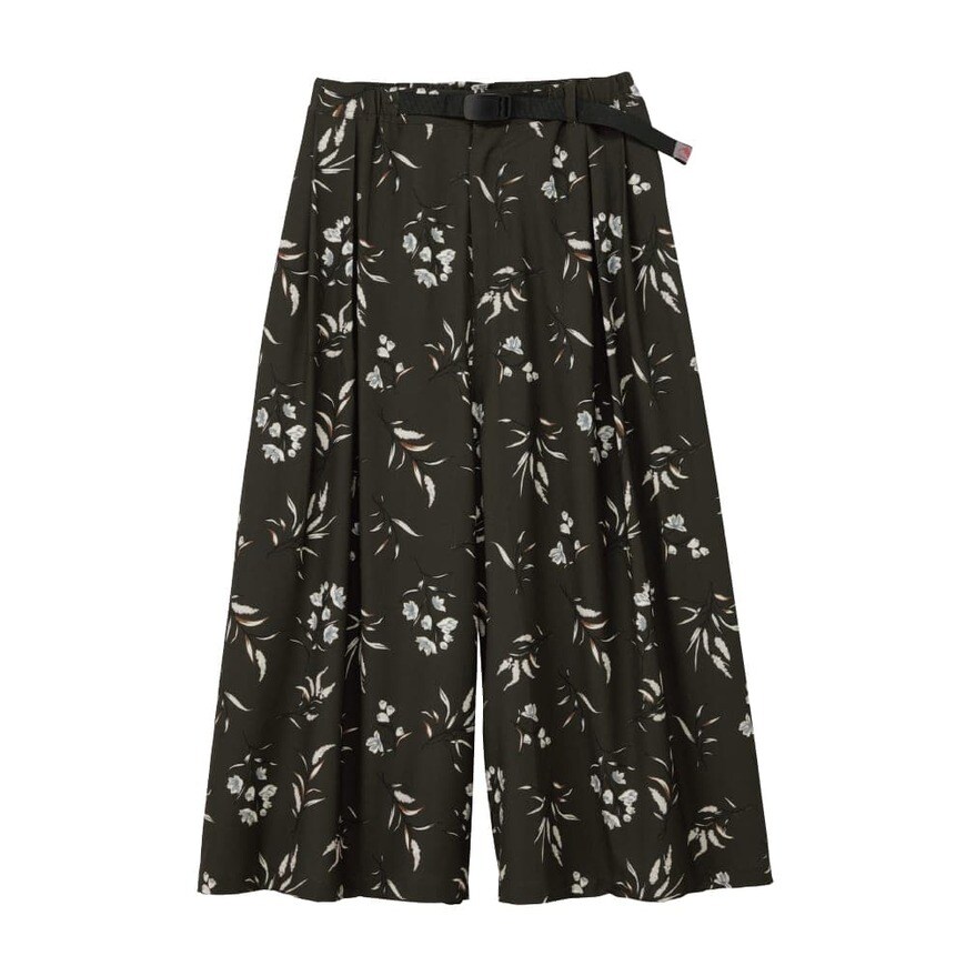 「リラックスUVガウチョパンツ柄」