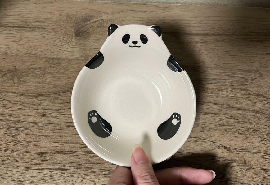 セリア、とんすい アニマル、パンダデザインの商品画像