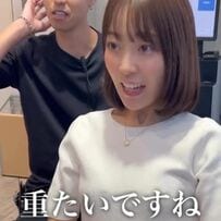 【大変身】1週間前にカットしたボブをアップデート！丸顔が気になる女性がショートカットで激変