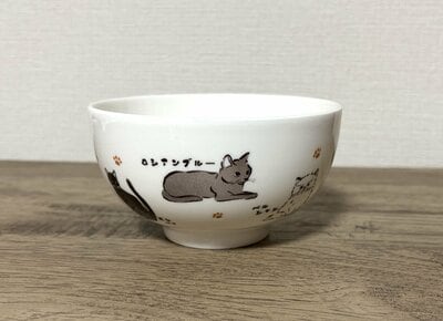 セリア、4580583338289 茶碗 猫まみれ