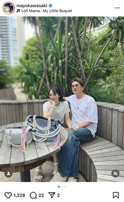 川﨑麻世のInstagram投稿