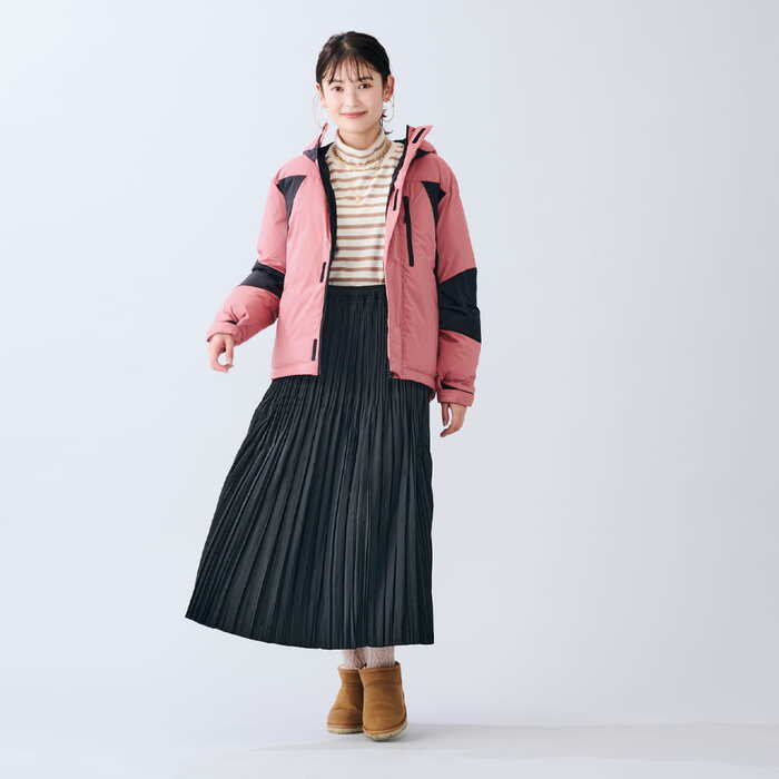 冬のおしゃれにぴったりなムートン風ブーツ