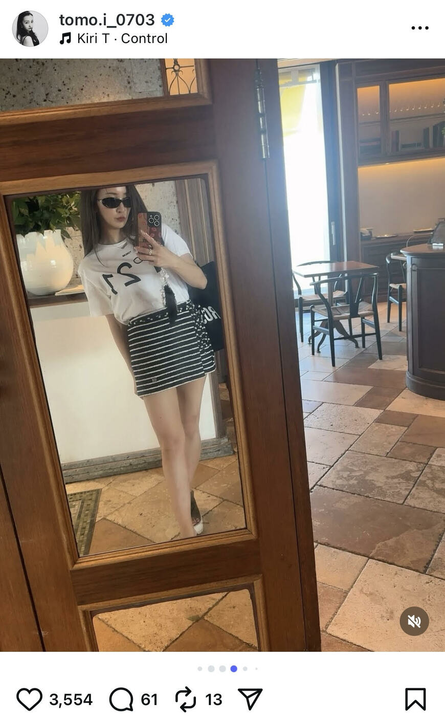 出所:板野友美のInstagram(@tomo.i_0703) 参照日:2025年8月20日