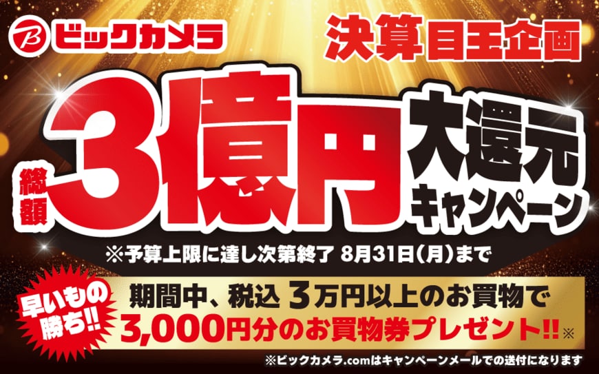 出所：株式会社ビックカメラ
