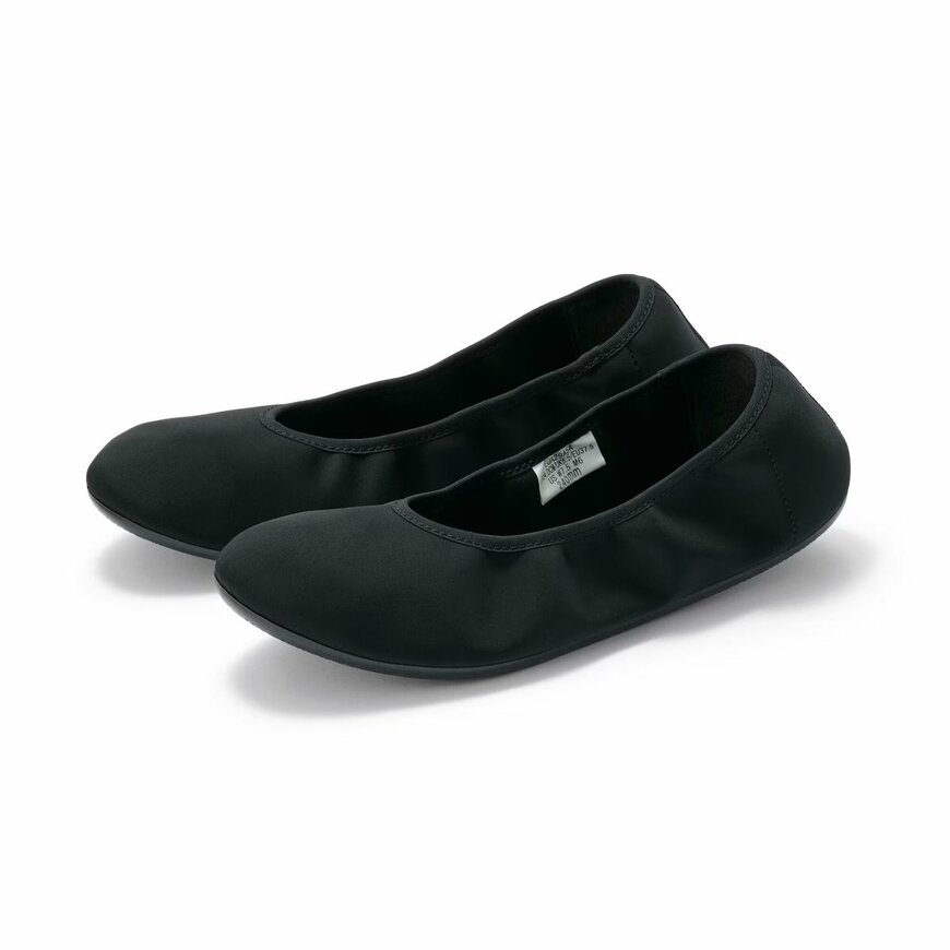 出所：無印良品公式　婦人　撥水フラットバレエシューズ