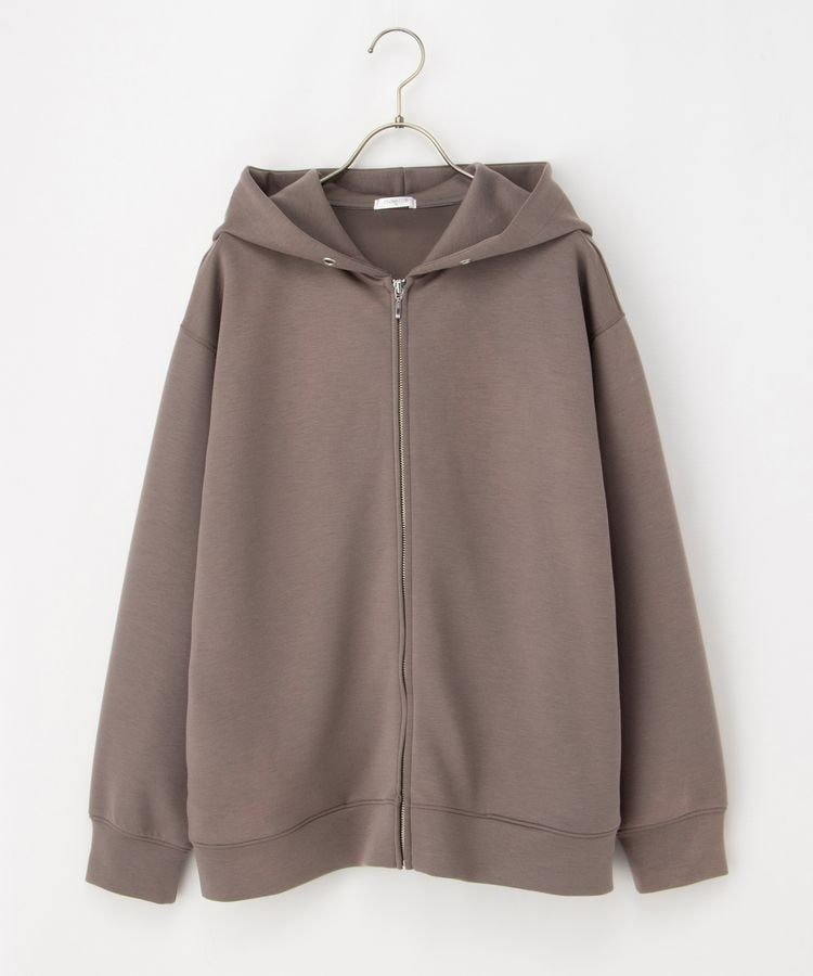 出所：ハニーズ公式　大人のゆるジップパーカー