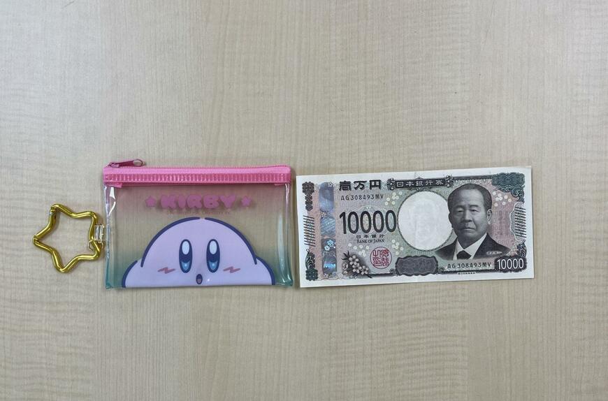 キャンドゥ、星のカービィ カラビナ付きポーチ（S）写真