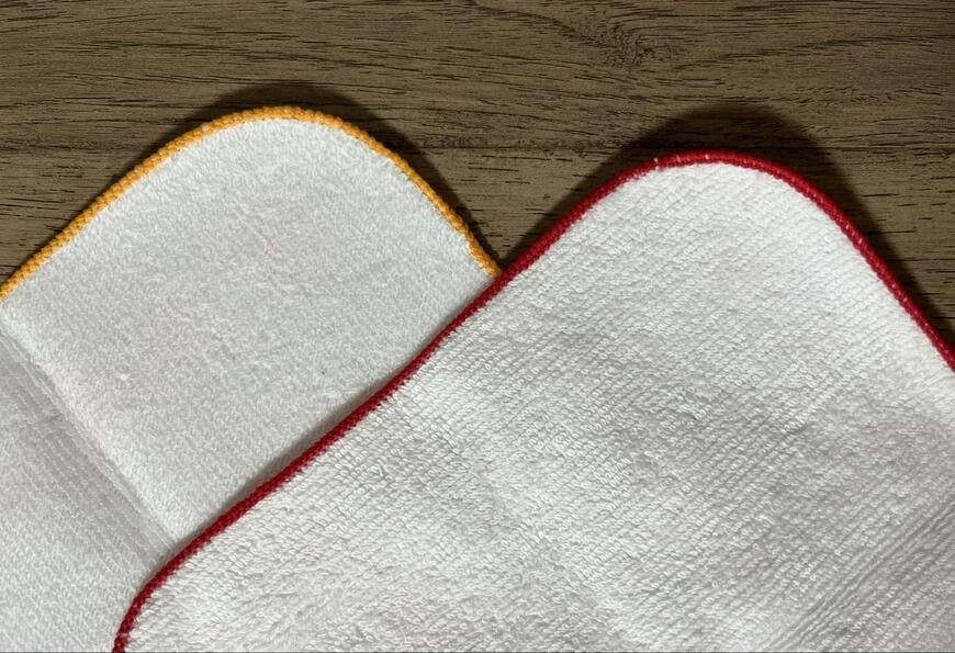 セリア、クッピーラムネ タオルハンカチ画像