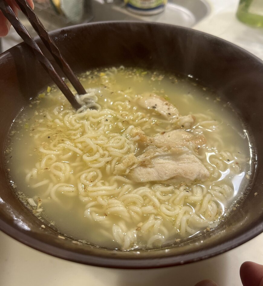 おいしそうなサッポロ一番