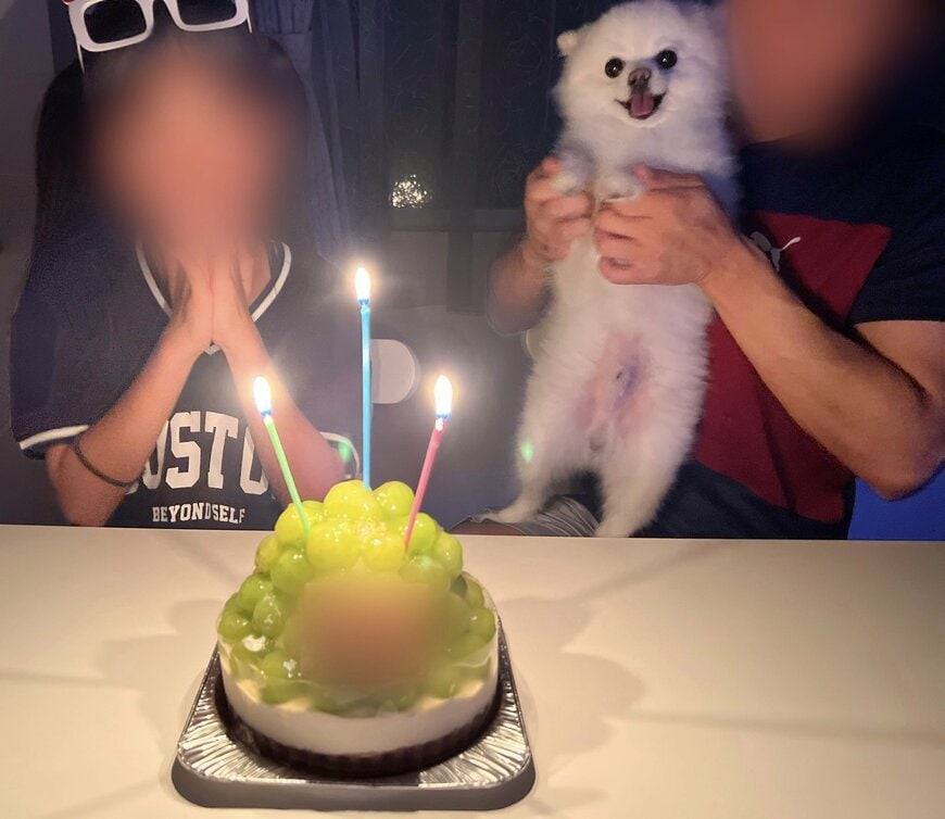 3年前の誕生日