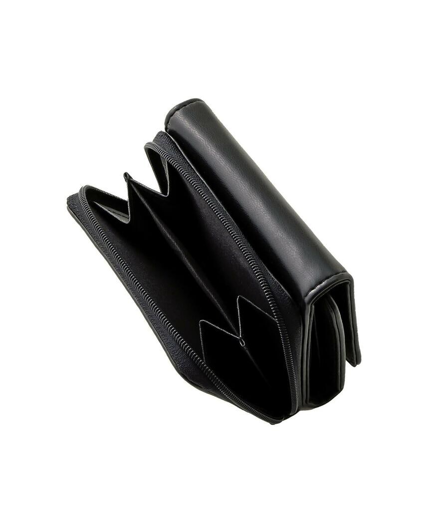 3COINS、メタルプレート付きミニウォレット画像