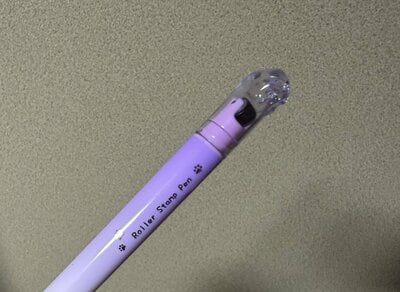 セリア、カラーペン ローラースタンプ付商品画像
