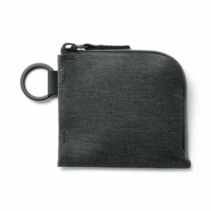 耐水生地を使った　ウェルダー　L字財布（ダークグレー）