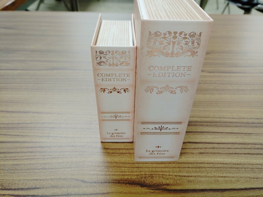 筆者撮影（Seria、amifa　2022　ブック型収納）