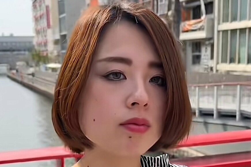 【骨格ウェーブ】「お酒の勢いでセルフカット」した女性がカットで激変！「カッコかわいいー」と絶賛の嵐