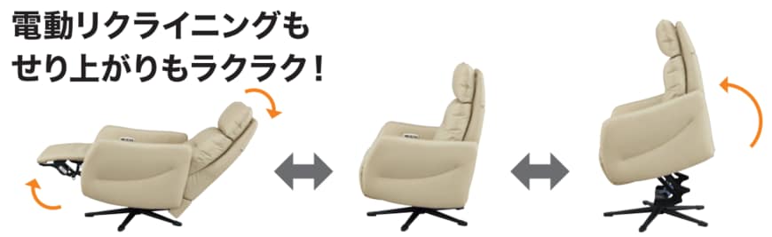 出所:株式会社ニトリホールディングス 起立支援チェア本革(一部合成皮革)タイプ