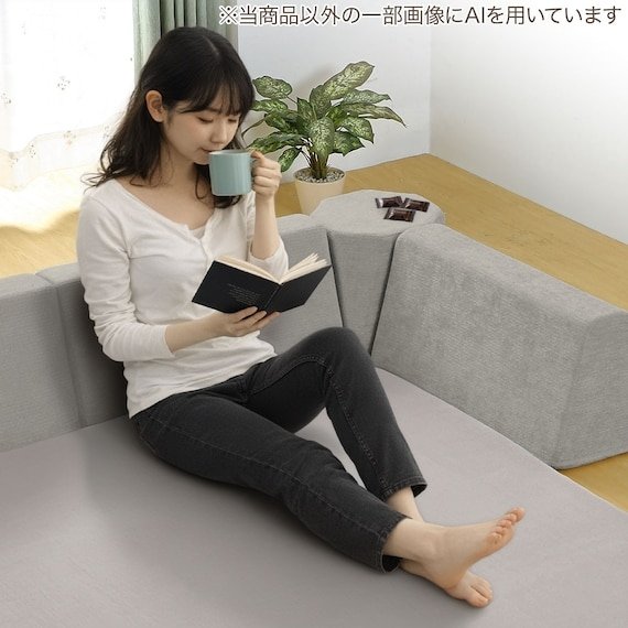 出所：ニトリ公式通販ニトリネット　ラグといっしょにつかうクッション