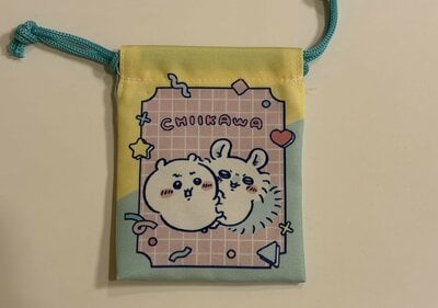 ダイソー、プチ巾着 ちいかわ ペア商品画像