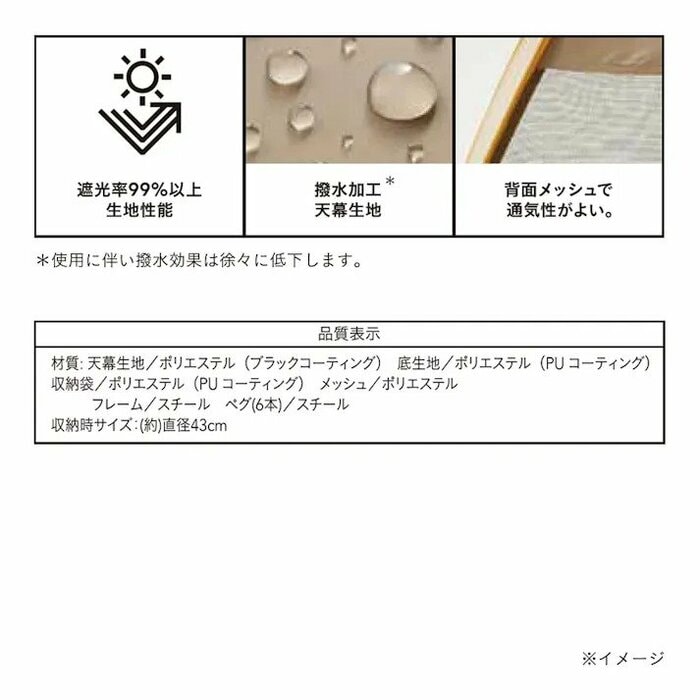 休憩したい場所でサクッと広げられる手軽さが良いですね