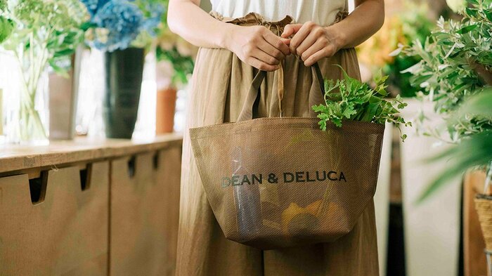 メッシュトートバッグ ゴールド Sサイズ