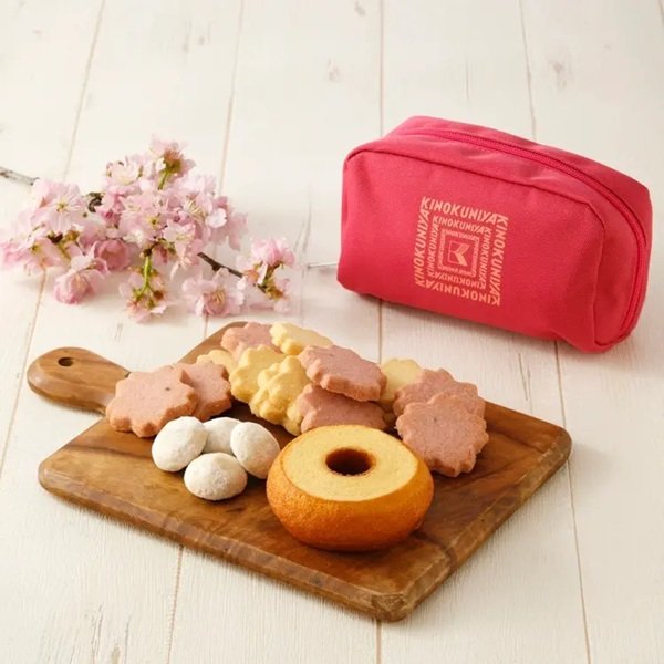 紀ノ国屋　桜スイーツポーチ