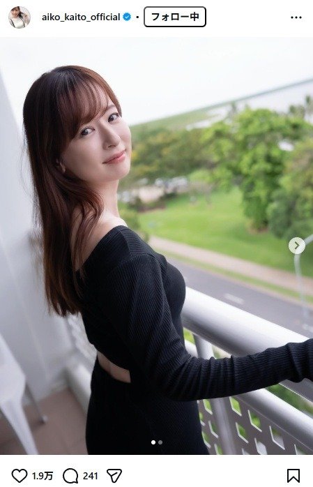 出所：皆藤愛子のInstagram（＠aiko_kaito_official） 参照日：2026年3月12日