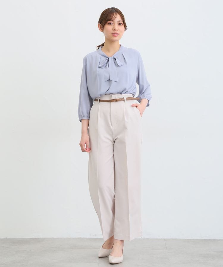 出所：ハニーズ公式通販 ボウタイブラウス