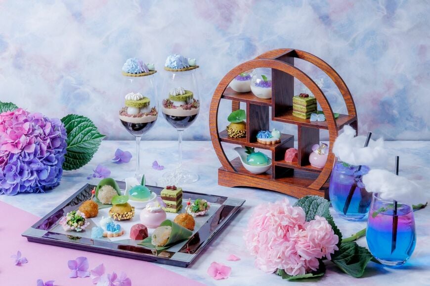 はんなり紫陽花アフタヌーンティー