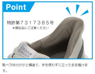 機能付きシューズ