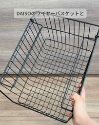 【100均DIY】ダイソーの〈ワイヤーバスケット・キャスター・結束バンド〉を活用。用途に合わせカスタム可能な〈キャスター付き収納ラック〉が完成する実用DIY術