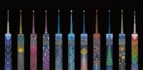 GWの夜を彩る【虹色イルミネーション】の福岡タワー！《点灯スケジュール》2026年5月は5パターンの予定