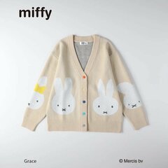 「ミッフィー」70周年おめでとう！限定デザインの〈ざっくりカーディガン〉がレアで可愛い！【ライトオン】