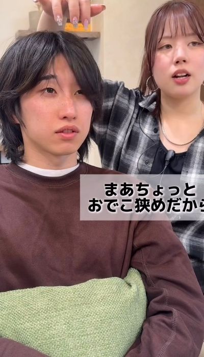 初のウルフカットに挑戦！