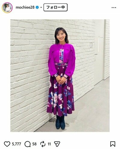 望月理恵のInstagram投稿