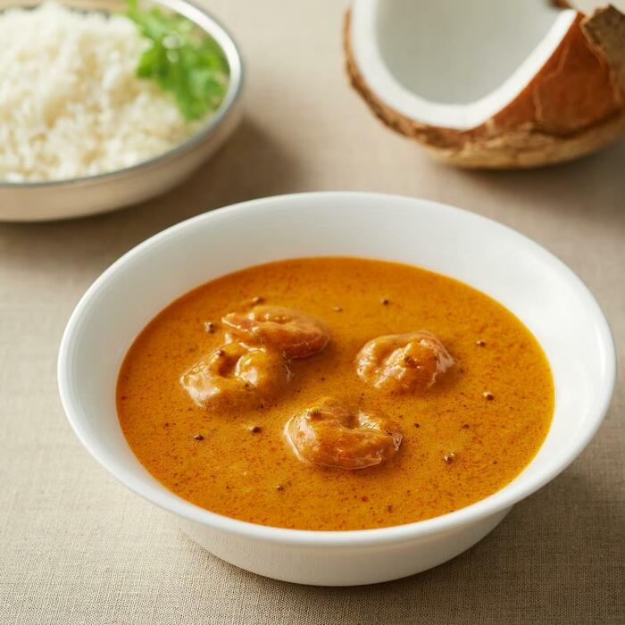 現地に学ぶ インド ローストプラウンのスパイシーカレー