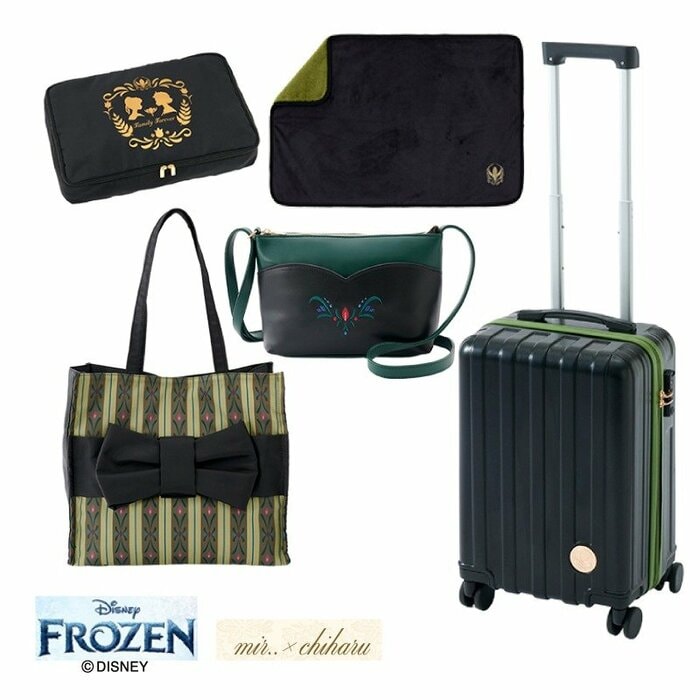 ディズニーの人気キャラクターがデザインされたセット