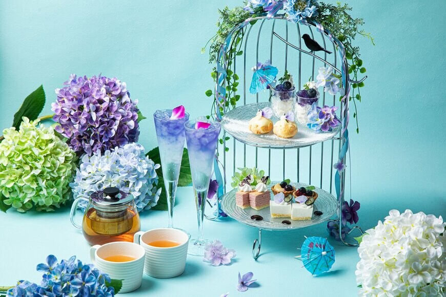 紫陽花Loverアフタヌーンティー