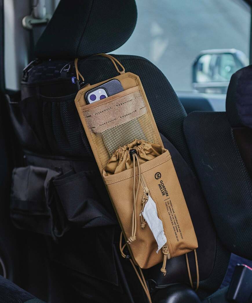 出所：GORDON MILLER公式　コーデュラ シートサイドポケット