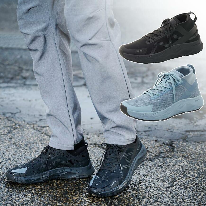 ワークマン、防水シューズハイバウンスレイン画像