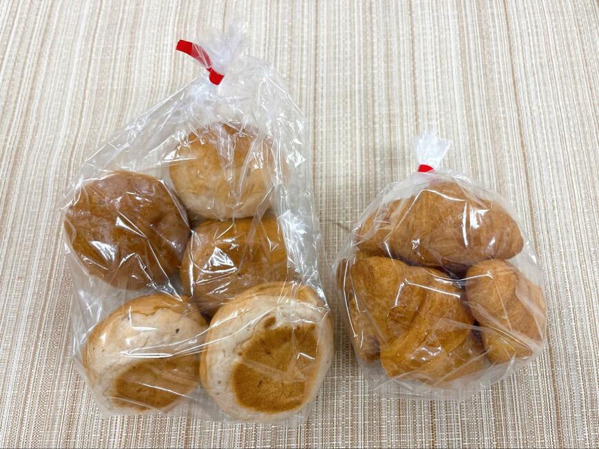 くるみボールとプチクロワッサン