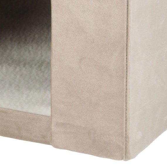 出所：ニトリ公式　ペットが入れる折りたたみスツール（モカ DH04）