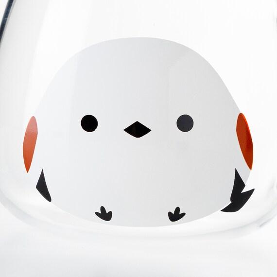 ニトリ公式通販ニトリネット 【デコホーム商品】耐熱ガラスマグ(シマエナガ DN04)　画像