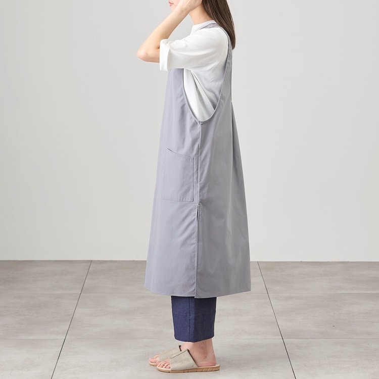 ケユカ公式　撥水ワンピースエプロン　画像