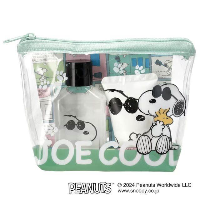 ニトリ、ハンドケアセットグリーンアップルスヌーピー画像