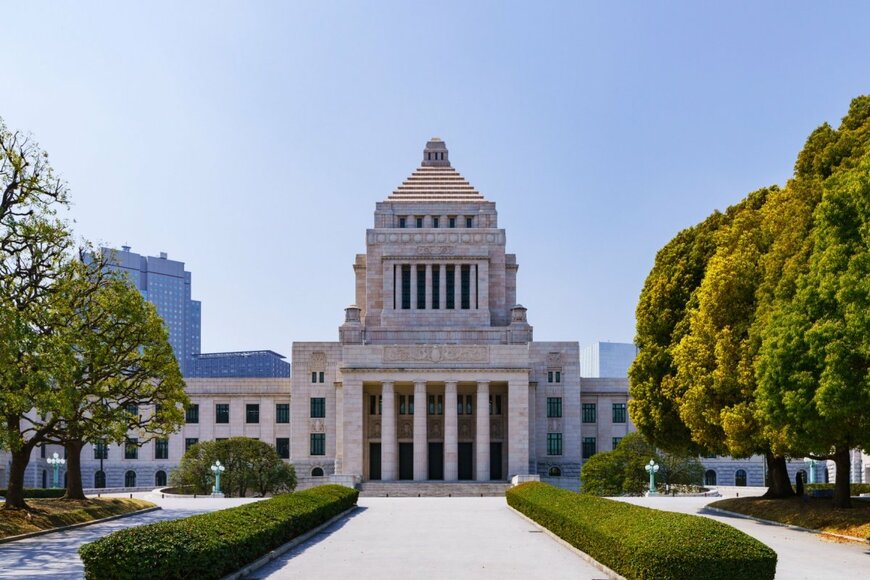 国会議事堂の正面