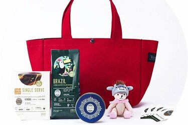 送料無料 日本 干支ミニテディ付。タリーズ「2021福袋」おうちカフェに注目した 服＆ファッション小物