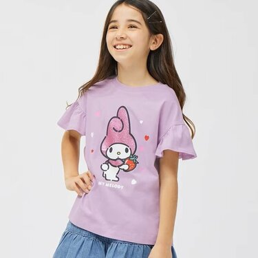GU】KIDSサンリオコラボTは〈おいしいデザートタイム〉ぜんぶ990円 