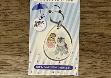 傘は猫ちゃんに守ってもらおう！」セリアで便利なアイテムを購入