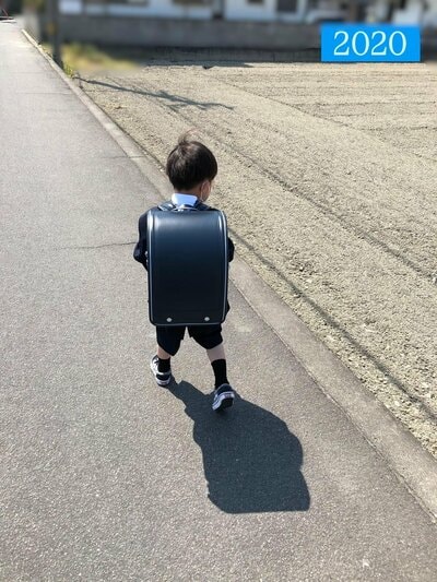 2020年の可愛らしい息子さん