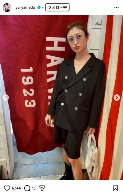 山田優のInstagram投稿